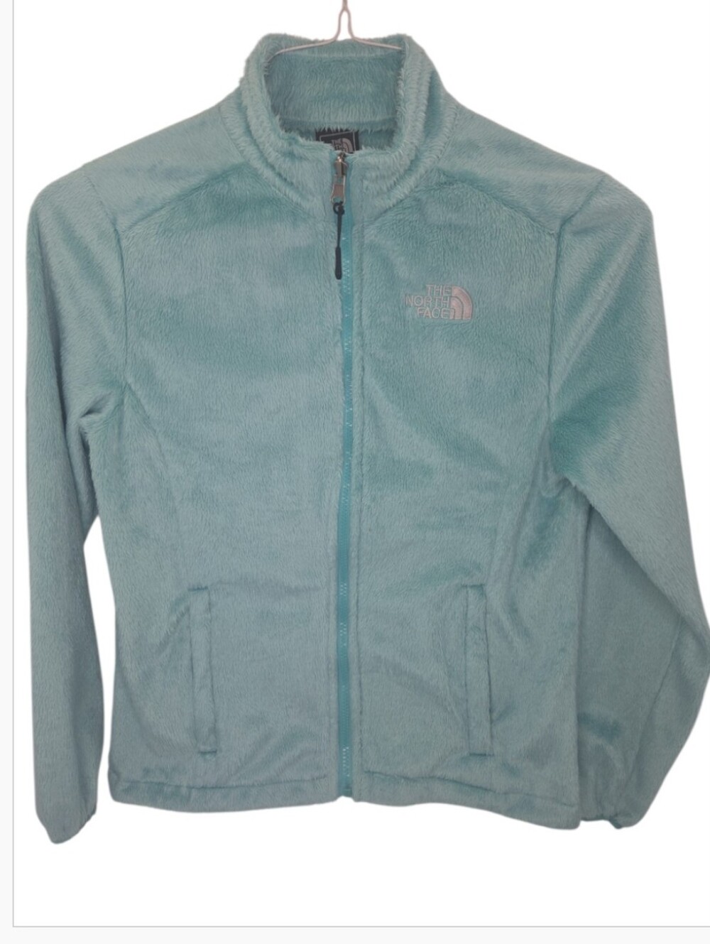 The North Face Summit Series Womens Aqua Fuzzy Fleece Jacket Size S